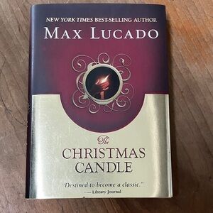 Max Lucado The Christmas Candle - hardcover Book